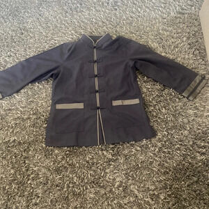 Shanghai Story Long Sleeve Linen Traditional Jacket Shirt